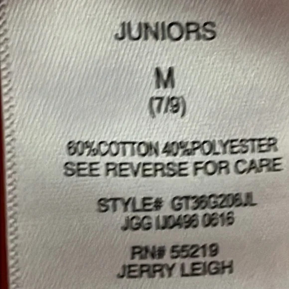 🎃DISNEY🎃HALLOWEEN long sleeve crew neck Tee size Junior (Med) - Picture 7 of 7